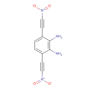 Molecular Structure of 184888-64-0 (1,2-Benzenediamine, 3,6-bis(nitroethynyl)-)