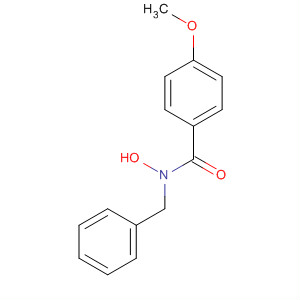 Molecular Structure of 184889-54-1 (Benzamide, N-hydroxy-4-methoxy-N-(phenylmethyl)-)