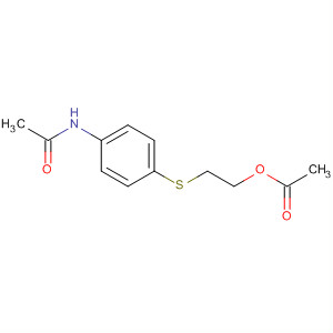 Molecular Structure of 184889-61-0 (Acetamide, N-[4-[[2-(acetyloxy)ethyl]thio]phenyl]-)