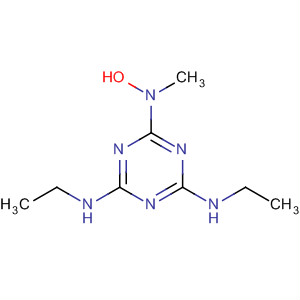 Molecular Structure of 184917-75-7 (1,3,5-Triazine-2,4,6-triamine, N',N''-diethyl-N-hydroxy-N-methyl-)