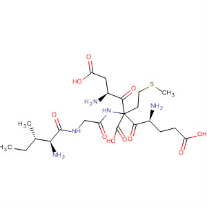 Molecular Structure of 185009-22-7 (L-Methionine, L-isoleucylglycyl-L-a-aspartyl-L-a-glutamyl-)