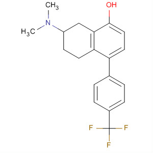 1-Naphthalenol, 7-(dimethylamino)-5,6,7,8-tetrahydro-4-[4-(trifluoromethyl)phenyl]-