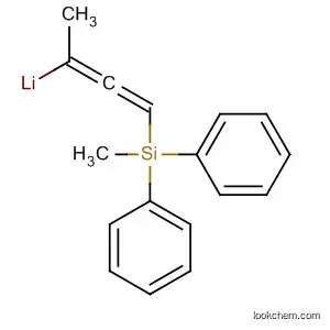 Molecular Structure of 185027-07-0 (Lithium, [1-methyl-3-(methyldiphenylsilyl)-1,2-propadienyl]-)