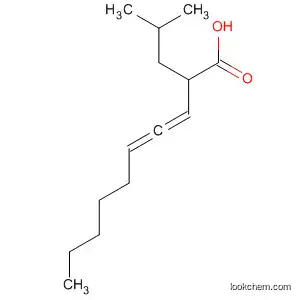 Molecular Structure of 185028-82-4 (3,4-Decadienoic acid, 2-(2-methylpropyl)-)