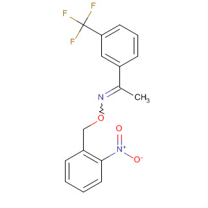 Ethanone, 1-[3-(trifluoromethyl)phenyl]-, O-[(2-nitrophenyl)methyl]oxime