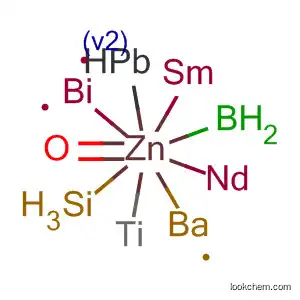 Molecular Structure of 185034-15-5 (Barium bismuth boron lead neodymium samarium silicon titanium zinc
oxide)