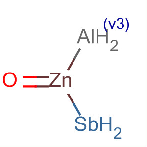 Molecular Structure of 185037-85-8 (Aluminum antimony zinc oxide)