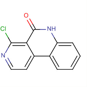 Molecular Structure of 185041-13-8 (Benzo[c][2,7]naphthyridin-5(6H)-one, 4-chloro-)