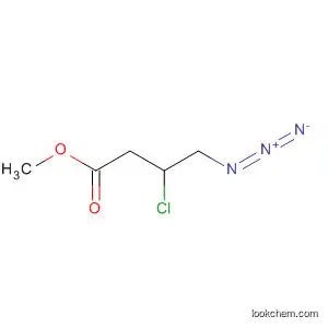 Molecular Structure of 185043-85-0 (Butanoic acid, 4-azido-3-chloro-, methyl ester)