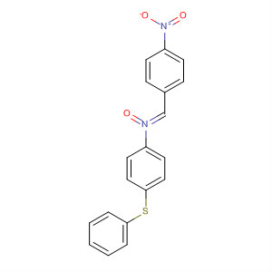 Benzenamine, N-[(4-nitrophenyl)methylene]-4-(phenylthio)-, N-oxide