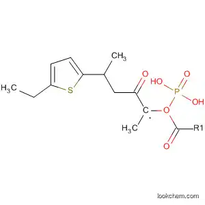 Molecular Structure of 185068-23-9 (Phosphonic acid, [4-(5-ethyl-2-thienyl)-2-oxobutyl]-, dimethyl ester)