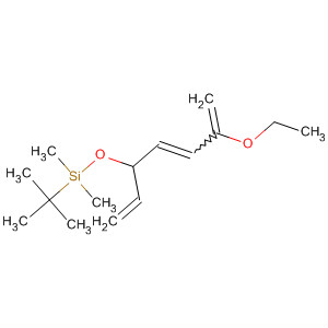 Molecular Structure of 185107-89-5 (Silane,
(1,1-dimethylethyl)[(1-ethenyl-4-ethoxy-2,4-pentadienyl)oxy]dimethyl-)