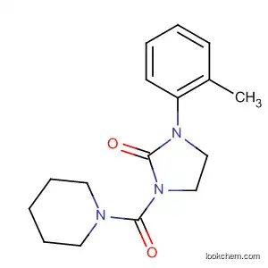 Piperidine, 1-[[3-(2-methylphenyl)-2-oxo-1-imidazolidinyl]carbonyl]-