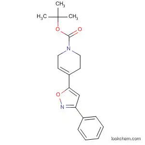 Molecular Structure of 185132-54-1 (1(2H)-Pyridinecarboxylic acid, 3,6-dihydro-4-(3-phenyl-5-isoxazolyl)-,
1,1-dimethylethyl ester)