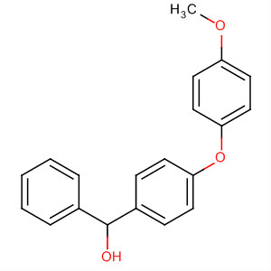 Molecular Structure of 185155-46-8 (Benzenemethanol, 4-(4-methoxyphenoxy)-a-phenyl-)