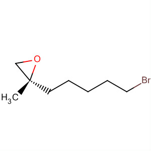 Molecular Structure of 185330-68-1 (Oxirane, 2-(5-bromopentyl)-2-methyl-, (R)-)