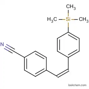 Molecular Structure of 185412-02-6 (Benzonitrile, 4-[2-[4-(trimethylsilyl)phenyl]ethenyl]-, (Z)-)