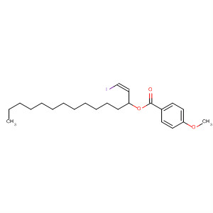 Benzoic acid, 4-methoxy-, 1-(2-iodoethenyl)tridecyl ester, (Z)-