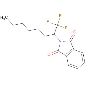 Molecular Structure of 185424-41-3 (1H-Isoindole-1,3(2H)-dione, 2-[1-(trifluoromethyl)heptyl]-)