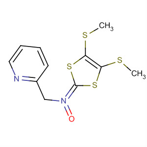 Molecular Structure of 185426-64-6 (Pyridine, 2-[[4,5-bis(methylthio)-1,3-dithiol-2-ylidene]nitrosomethyl]-)