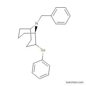 Molecular Structure of 185429-73-6 (9-Azabicyclo[3.3.1]nonane, 9-(phenylmethyl)-2-(phenylseleno)-, endo-)
