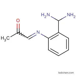 Molecular Structure of 185441-16-1 (2-Propanone, 1-[(diaminomethylphenyl)imino]-)
