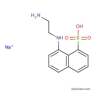 Molecular Structure of 185503-88-2 (N-(Aminoethyl)-8-naphthylamine-1-sulfonic acid, sodium salt)