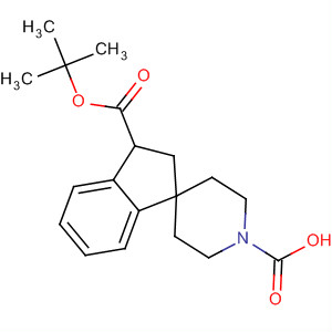 Spiro[1H-indene-1,4'-piperidine]-1',3-dicarboxylic acid, 2,3-dihydro-, 1'-(1,1-dimethylethyl) ester, (3S)-