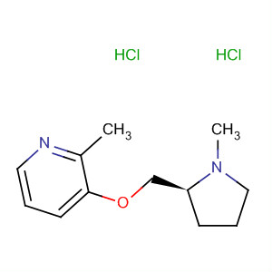 Pyridine, 2-methyl-3-[[(2S)-1-methyl-2-pyrrolidinyl]methoxy]-, dihydrochloride