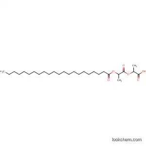 Molecular Structure of 185542-83-0 (Docosanoic acid, 2-(1-carboxyethoxy)-1-methyl-2-oxoethyl ester)