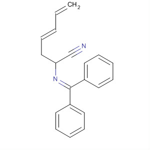 4,6-Heptadienenitrile, 2-[(diphenylmethylene)amino]-, (4E)-
