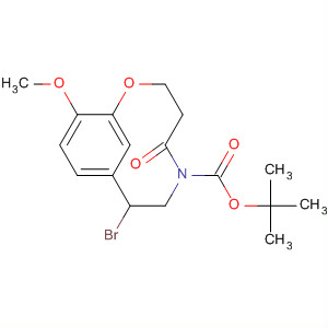 2-Oxa-6-azabicyclo[7.3.1]trideca-1(13),9,11-triene-6-carboxylic acid, 8-bromo-12-methoxy-5-oxo-, 1,1-dimethylethyl ester