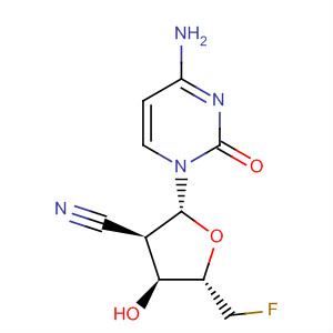 2'-cyano-2',5'-dideoxy-5'-fluoroCytidine