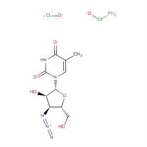 Thymidine, 3'-azido-3'-deoxy-, 5'-phosphorodichloridate