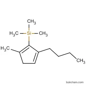 Molecular Structure of 188746-83-0 (Silane, (5-butyl-2-methyl-1,4-cyclopentadien-1-yl)trimethyl-)