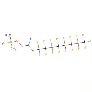 Silane, [(4,4,5,5,6,6,7,7,8,8,9,9,10,10,11,11,11-heptadecafluoro-2-iodoundecyl )oxy]trimethyl-