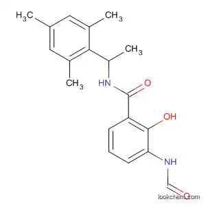 Molecular Structure of 188756-13-0 (Benzamide,
3-(formylamino)-2-hydroxy-N-[1-(2,4,6-trimethylphenyl)ethyl]-)