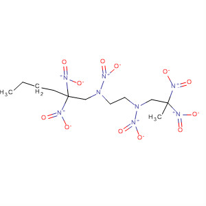 Molecular Structure of 188761-29-7 (1,2-Ethanediamine,
N-(2,2-dinitrohexyl)-N'-(2,2-dinitropropyl)-N,N'-dinitro-)