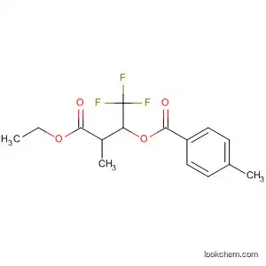 Molecular Structure of 188966-91-8 (Benzoic acid, 4-methyl-,
3-ethoxy-2-methyl-3-oxo-1-(trifluoromethyl)propyl ester)