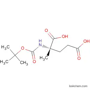 Molecular Structure of 189149-03-9 (BOC-ALPHA-METHYL-DL-GLUTAMIC ACID)
