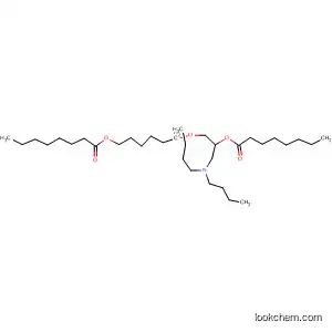 Octanoic acid,
1-[(dibutylamino)methyl]-2-[[6-[(1-oxooctyl)oxy]hexyl]oxy]ethyl ester