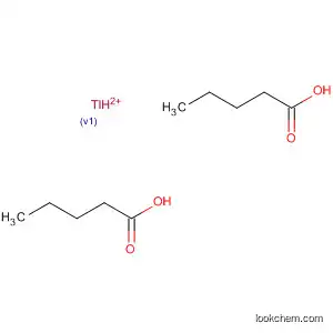Molecular Structure of 189243-16-1 (Pentanoic acid, thallium(1+) salt (2:1))