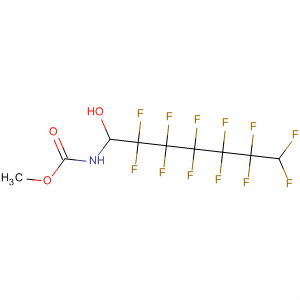 Carbamic acid, (2,2,3,3,4,4,5,5,6,6,7,7-dodecafluoro-1-hydroxyheptyl)-, methyl ester
