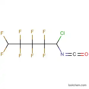 Molecular Structure of 189244-65-3 (Pentane, 1-chloro-2,2,3,3,4,4,5,5-octafluoro-1-isocyanato-)