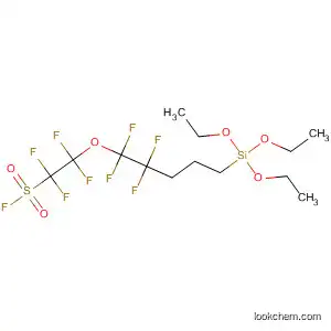 Ethanesulfonyl fluoride,
1,1,2,2-tetrafluoro-2-[[1,1,2,2-tetrafluoro-5-(triethoxysilyl)pentyl]oxy]-