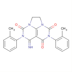3H,6H-2a,4,7,8a-Tetraazaacenaphthylene-3,5,8(4H,7H)-trione, 1,2-dihydro-6-imino-4,7-bis(2-methylphenyl)-