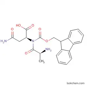 Molecular Structure of 189256-53-9 (L-Asparagine, N-[(9H-fluoren-9-ylmethoxy)carbonyl]-L-alanyl-)