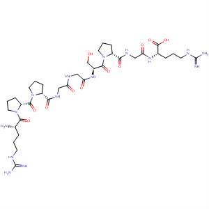 Molecular Structure of 189267-61-6 (L-Arginine, L-arginyl-L-prolyl-L-prolylglycylglycyl-L-seryl-L-prolylglycyl-)