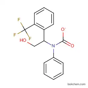 Molecular Structure of 189269-75-8 (Benzeneethanol, a-(trifluoromethyl)-, phenylcarbamate)