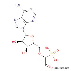 Molecular Structure of 189275-89-6 (Adenosine, 5'-(phosphonoacetate))